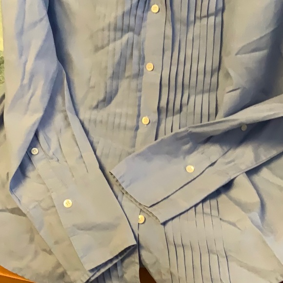 JCrew button down chambray blouse - Picture 4 of 4